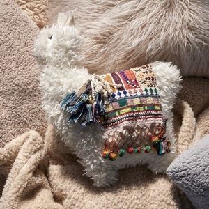 Urban Outfitters Furry Llama Pillow